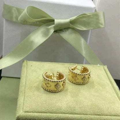 [Clover Jewelery]PERLEE DIAMOND EARRINGS