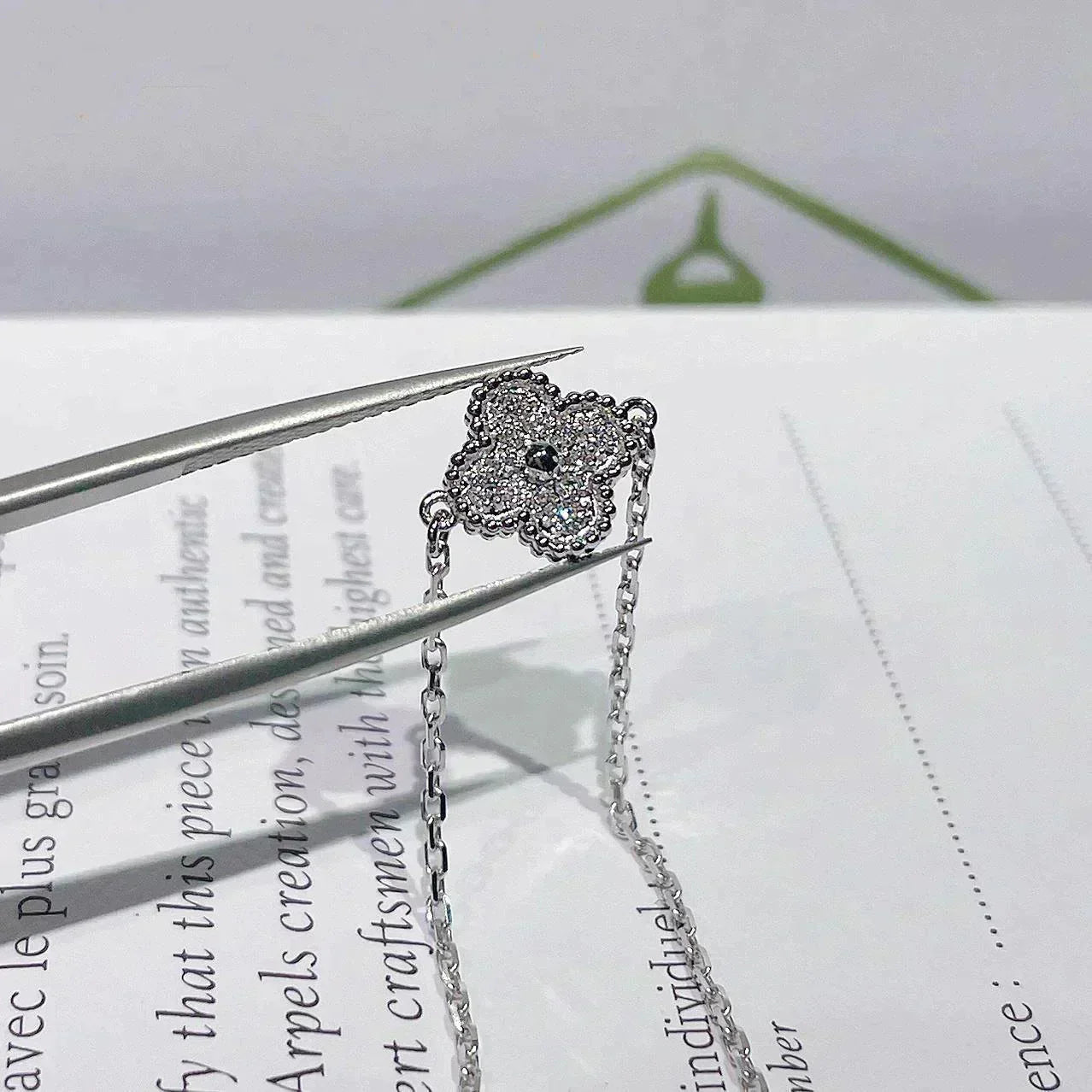 [Clover Jewelery]CLOVER  SINGLE FLOWER BRACELET SILVER