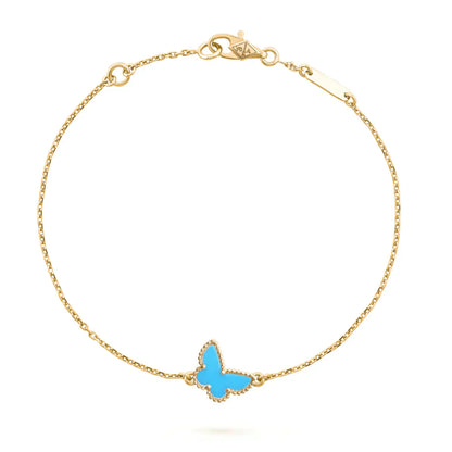 [Clover Jewelery]BUTTERFLY TURQUOISE BUTTERFLY BRACELET