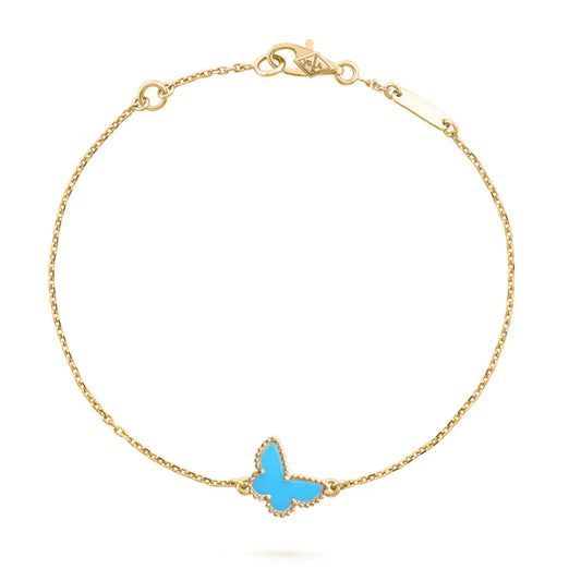 [Clover Jewelery]BUTTERFLY TURQUOISE BUTTERFLY BRACELET
