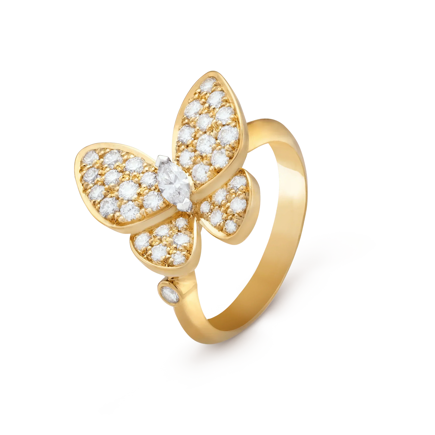 [Clover Jewelery]BUTTERFLY DIAMOND RING