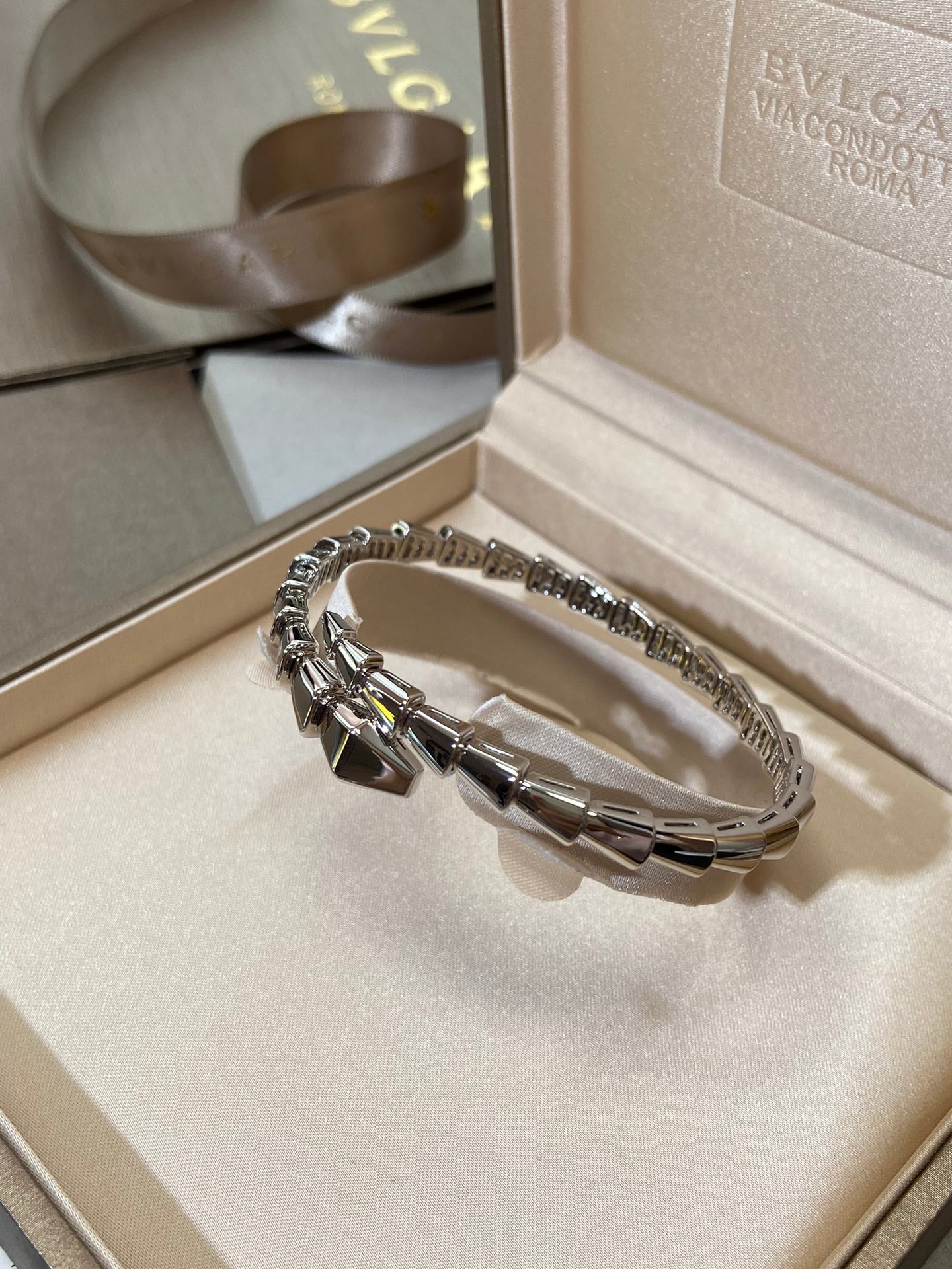 [Clover Jewelery]SERPENTI VIPER SILVER BRACELET