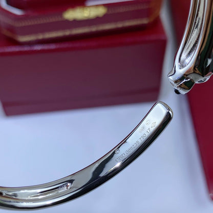 [Clover Jewelery]PANTHERE SILVER OPEN BRACELET