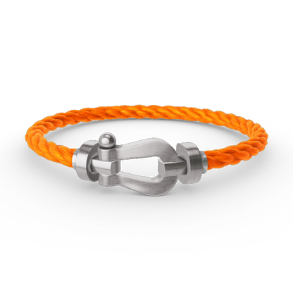 [Clover Jewelery]FORCE LARGE HORSESHOE NO DIAMOND BRACELET SILVER