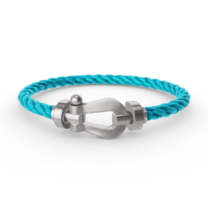 [Clover Jewelery]FORCE LARGE HORSESHOE NO DIAMOND BRACELET SILVER