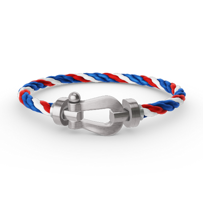 [Clover Jewelery]FORCE LARGE HORSESHOE NO DIAMOND BRACELET SILVER
