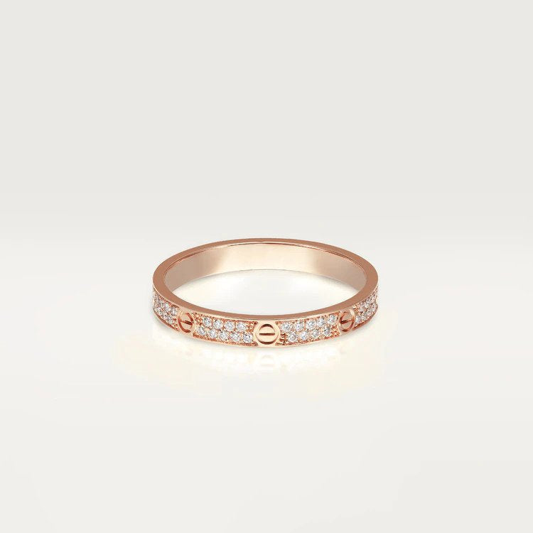 [Clover Jewelery]LOVE RING 2.65MM DIAMOND