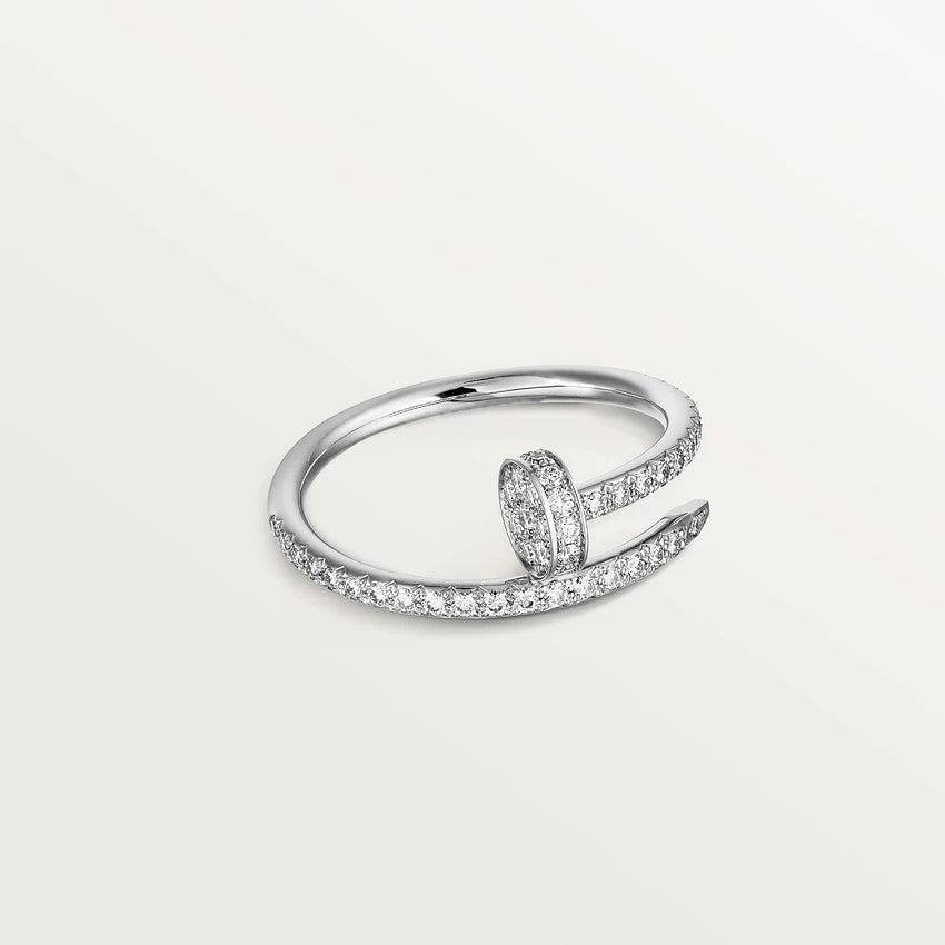 [Clover Jewelery]JUSTE RING 1.8MM SILVER DIAMONDS