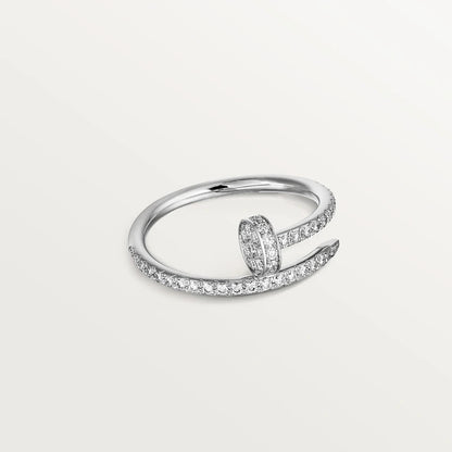 [Clover Jewelery]JUSTE RING 1.8MM SILVER DIAMONDS